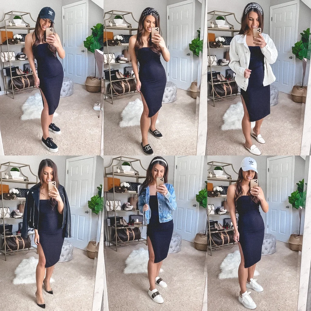 Black Dress styled 6 Ways ??