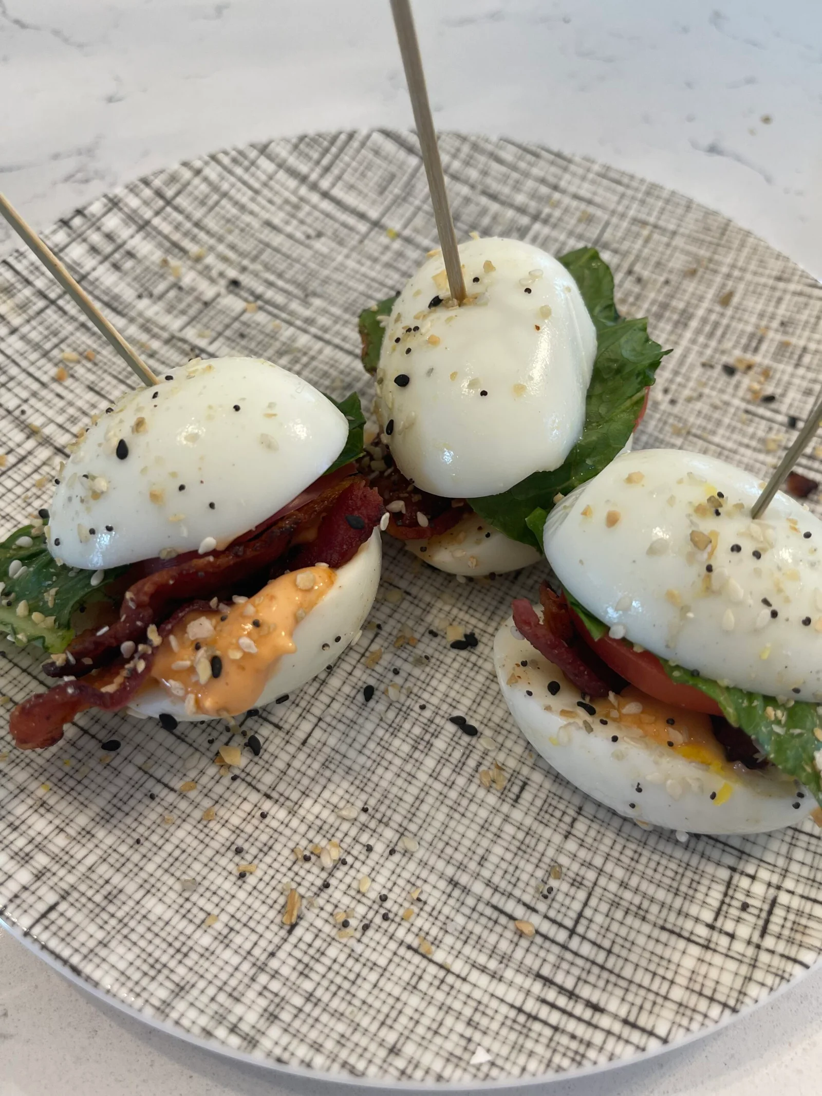 Egg White BLT "Sliders"?