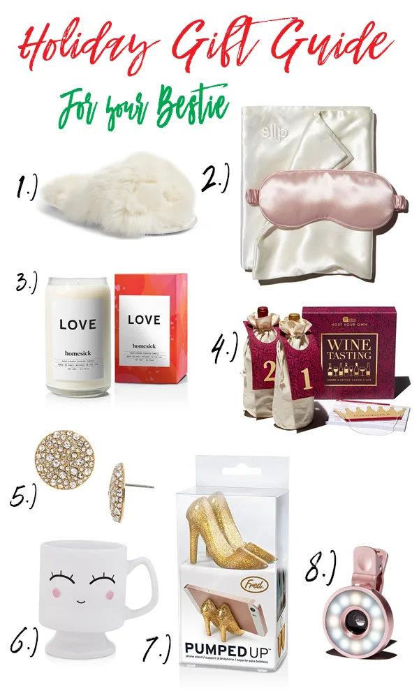 Holiday Gift Guide: For your Bestie
