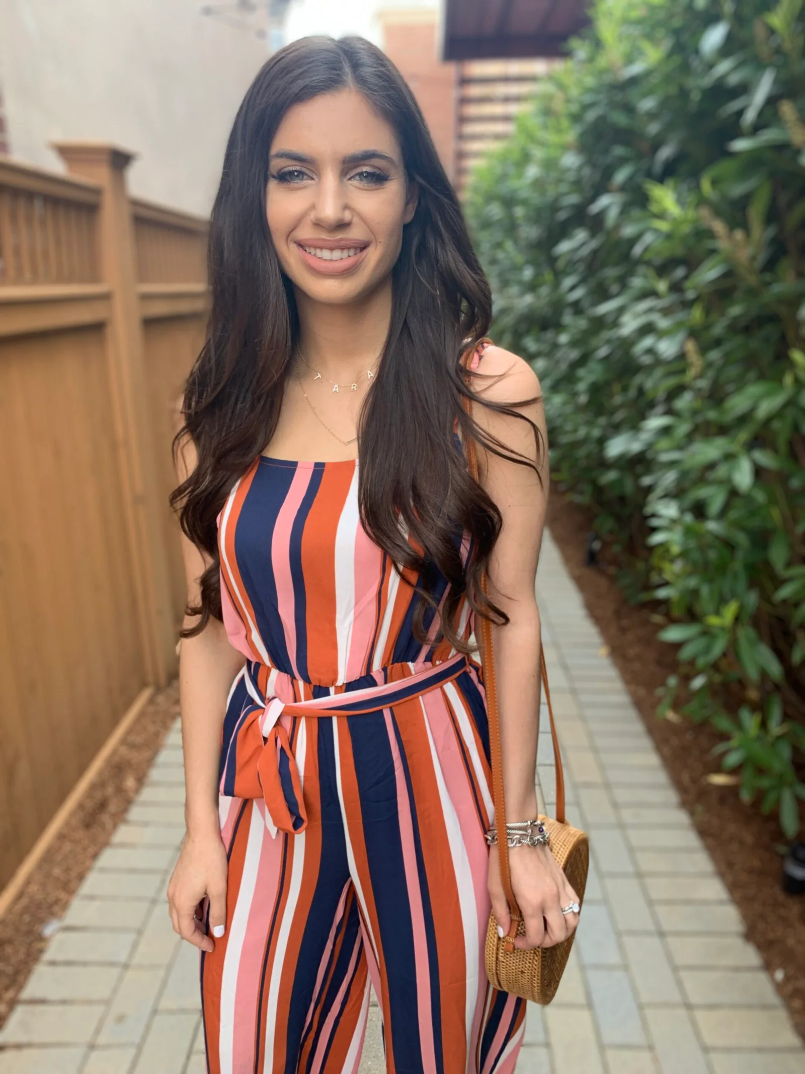 Striped Jumpsuit Under $25