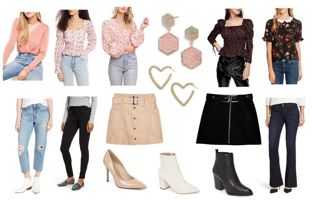 Valentines Day Mix and Match Looks