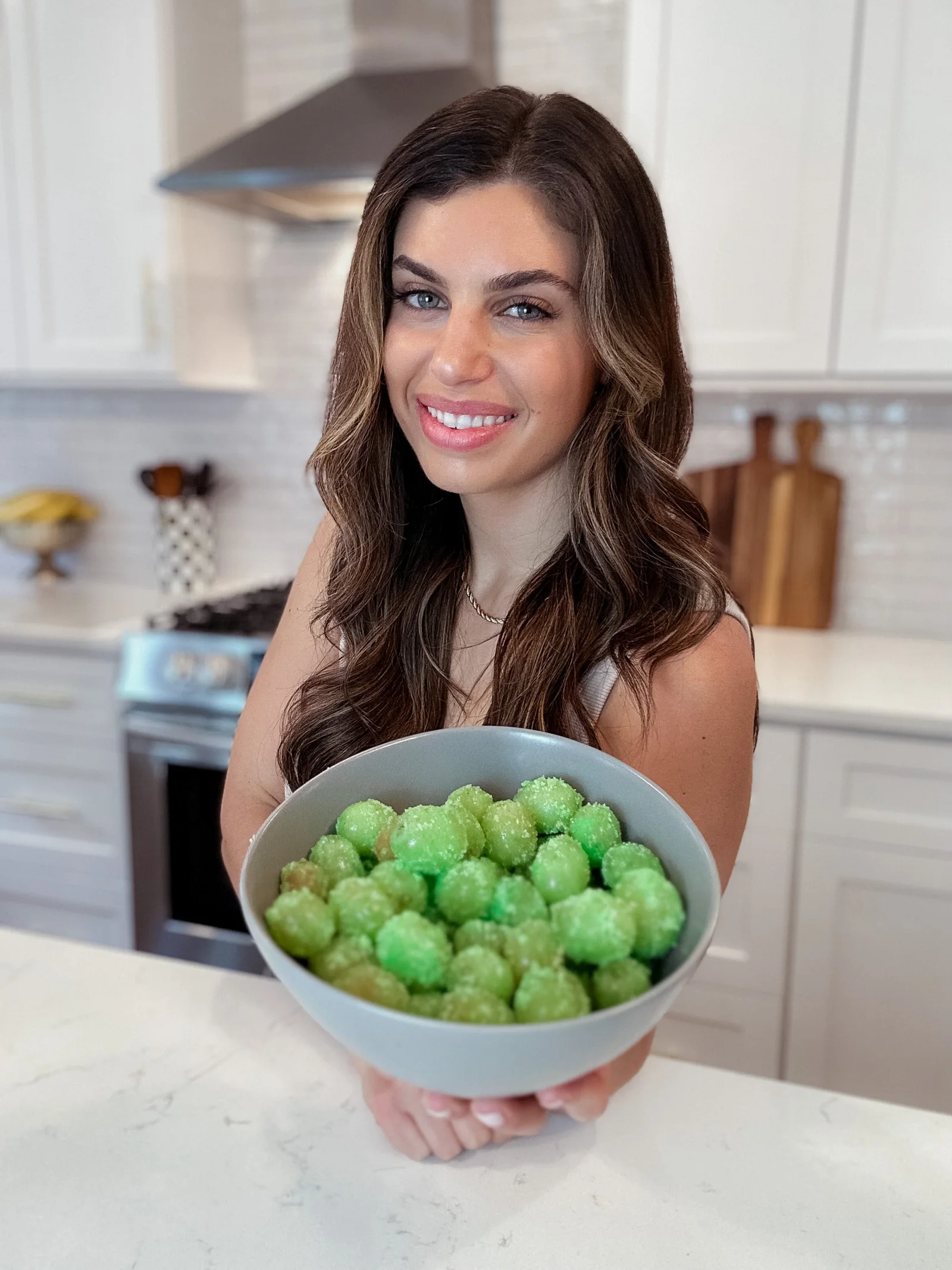 Jolly Rancher Frozen Grapes