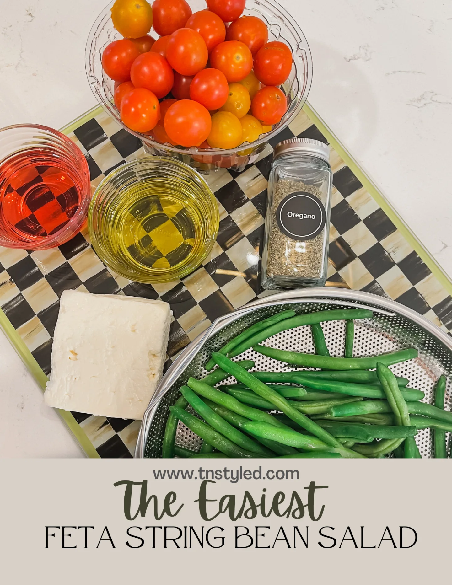 The Easiest Feta String Bean Salad