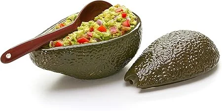 Click for more info about Prepworks by Progressive Guacamole Bowl with Spoon - Great for serving Homemade Guacamole, Avocad...