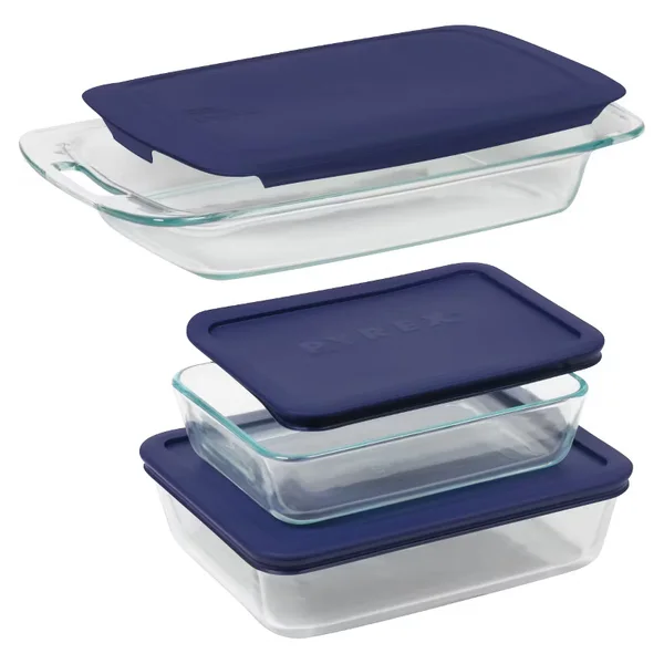 Click for more info about Pyrex 6pc Bake and Store Set (3 Containers and 3 Lids)