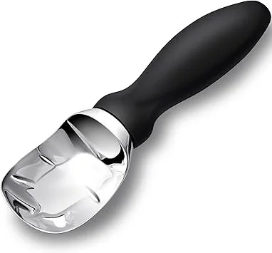 Click for more info about Rainspire Ice Cream Scoop Stainless Steel with Comfortable Handle, Ice Cream Scooper Heavy Duty, ...