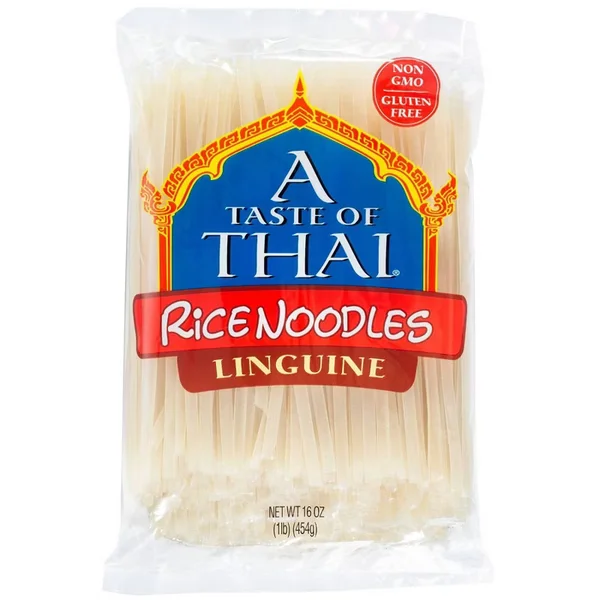 Click for more info about A Taste of Thai Gluten Free Straight Cut Rice Noodles - 16oz