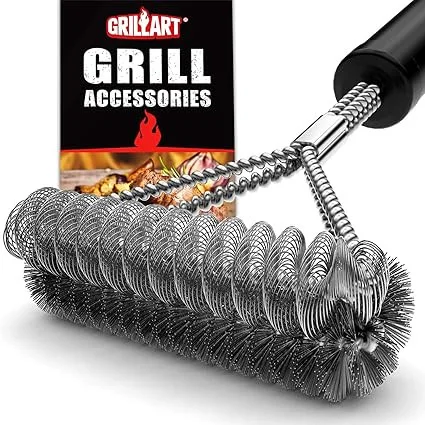 Click for more info about GRILLART Grill Brush Bristle Free & Wire Combined BBQ Brush - Safe & Efficient Grill Cleaning Bru...