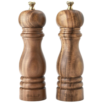 Wood Salt and Pepper Grinder Mills Set